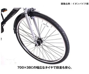 フォークスAC Bのタイヤ