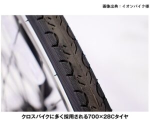 コルポCのタイヤ