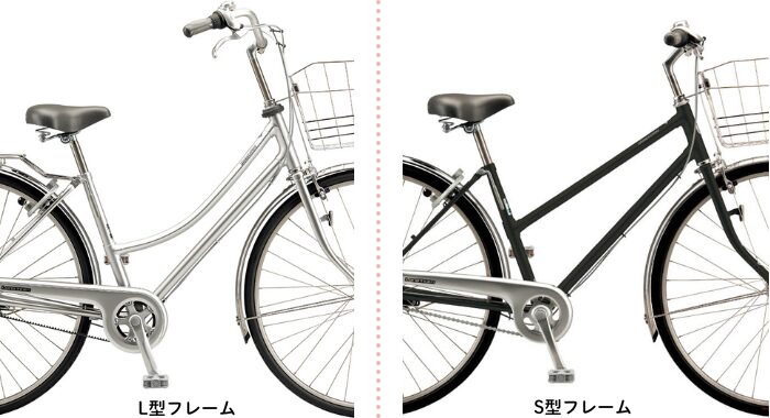 ロングティーンデラックスのL型とS型フレーム