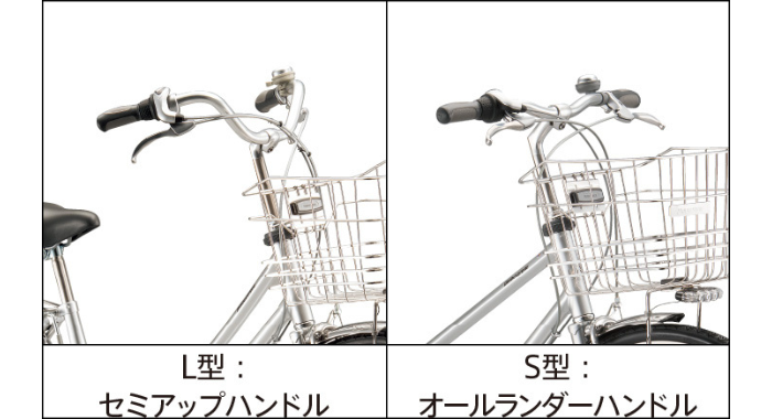 ロングティーンデラックスのハンドル